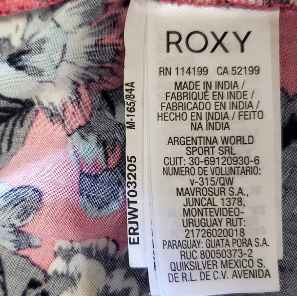 Roxy Tropical Sundance Print Tank Top, M - Picture 6 of 7